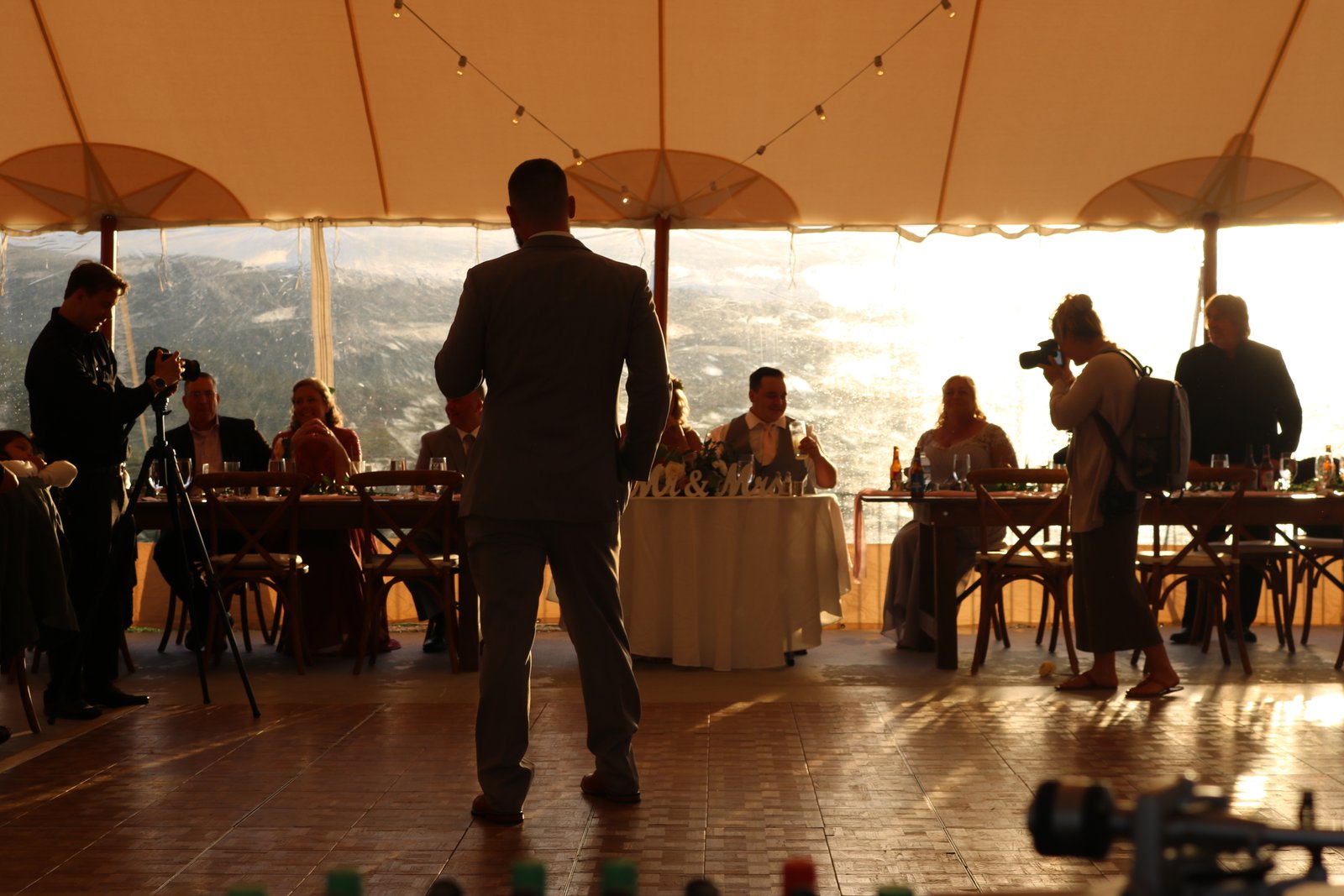 Wedding photography moment
